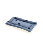MidWest Quiet Time Fleece Reversible Dog Crate Mat